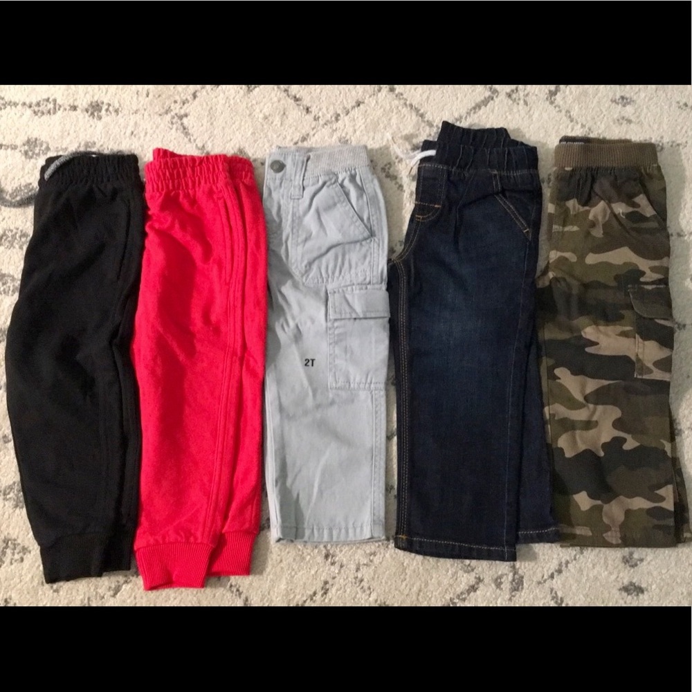 Brand New Toddler Boy Pants Lot Size 2T